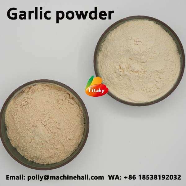 Organic garlic powder
